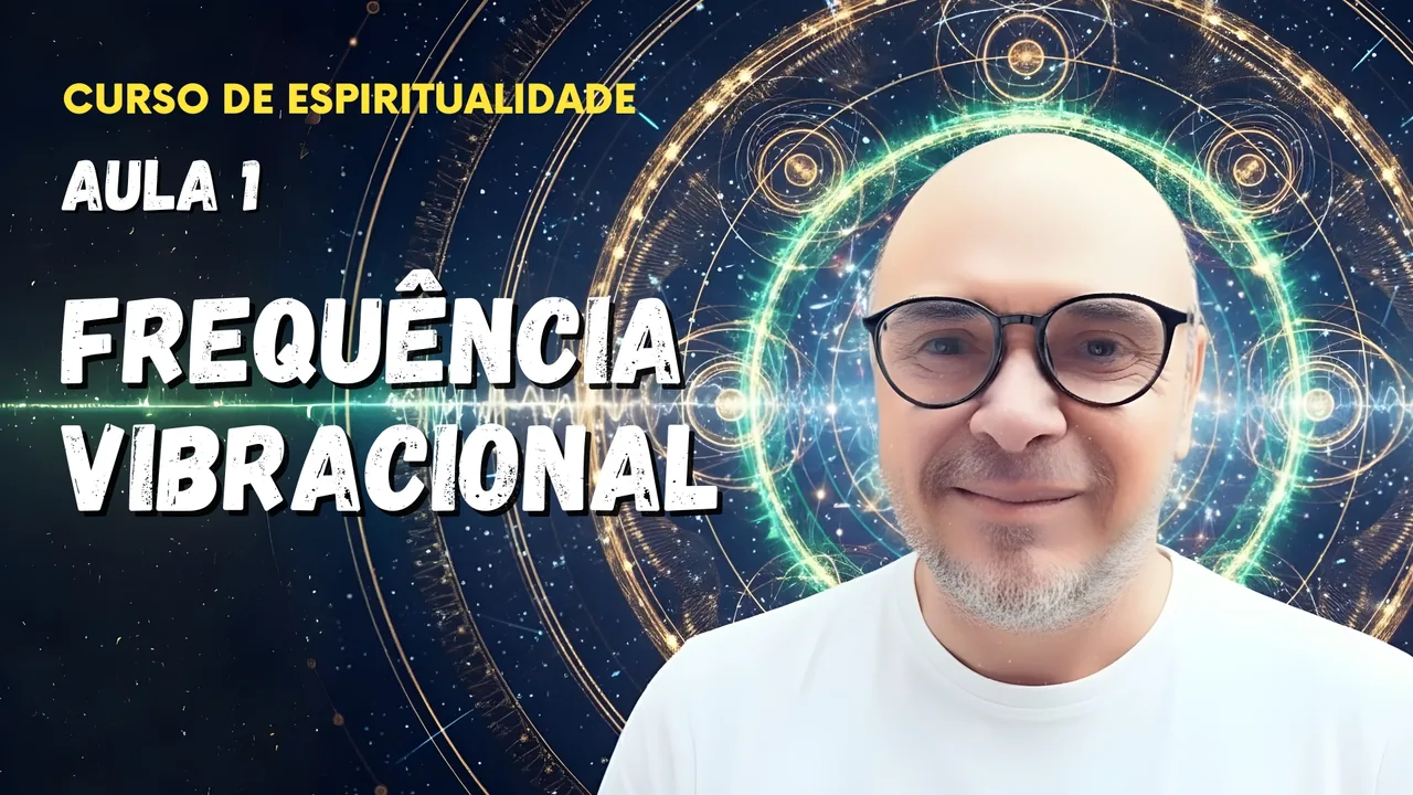 Professor Tibério Z na primeira aula do curso gratuito sobre frequência vibracional