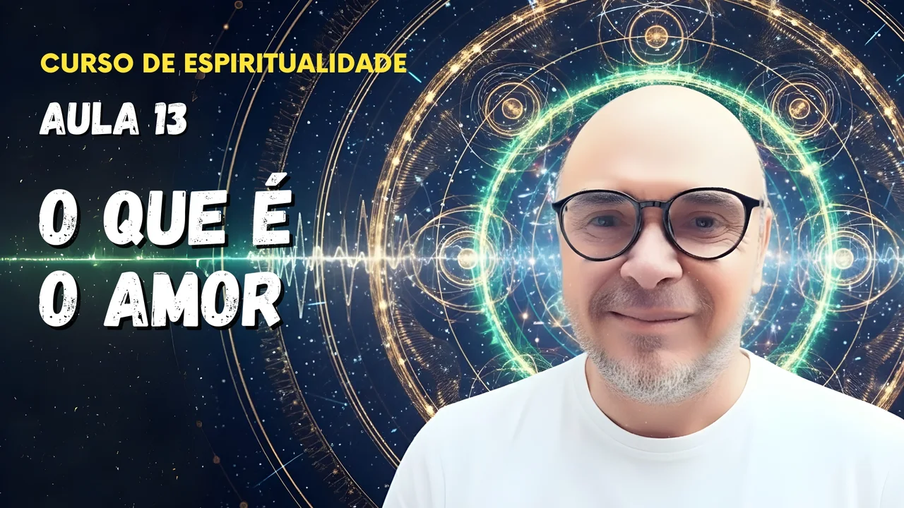 Professor Tibério Z na décima terceira aula do curso gratuito sobre o que é o amor