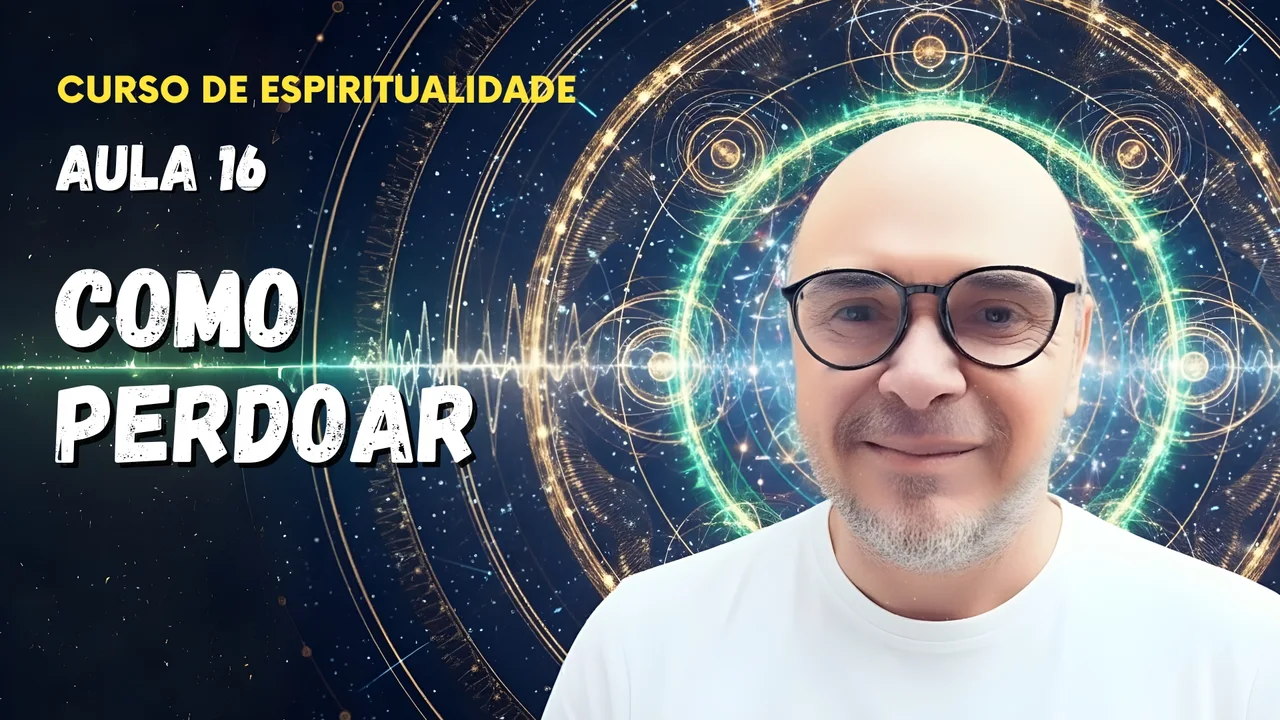 Professor Tibério Z na décima sexta aula do curso gratuito sobre como perdoar
