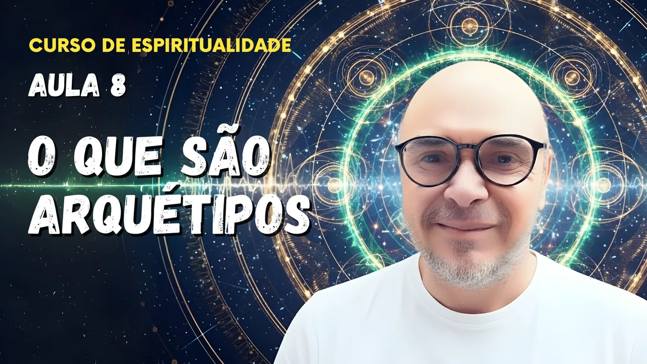 Professor Tibério Z na oitava aula do curso gratuito sobre arquétipos