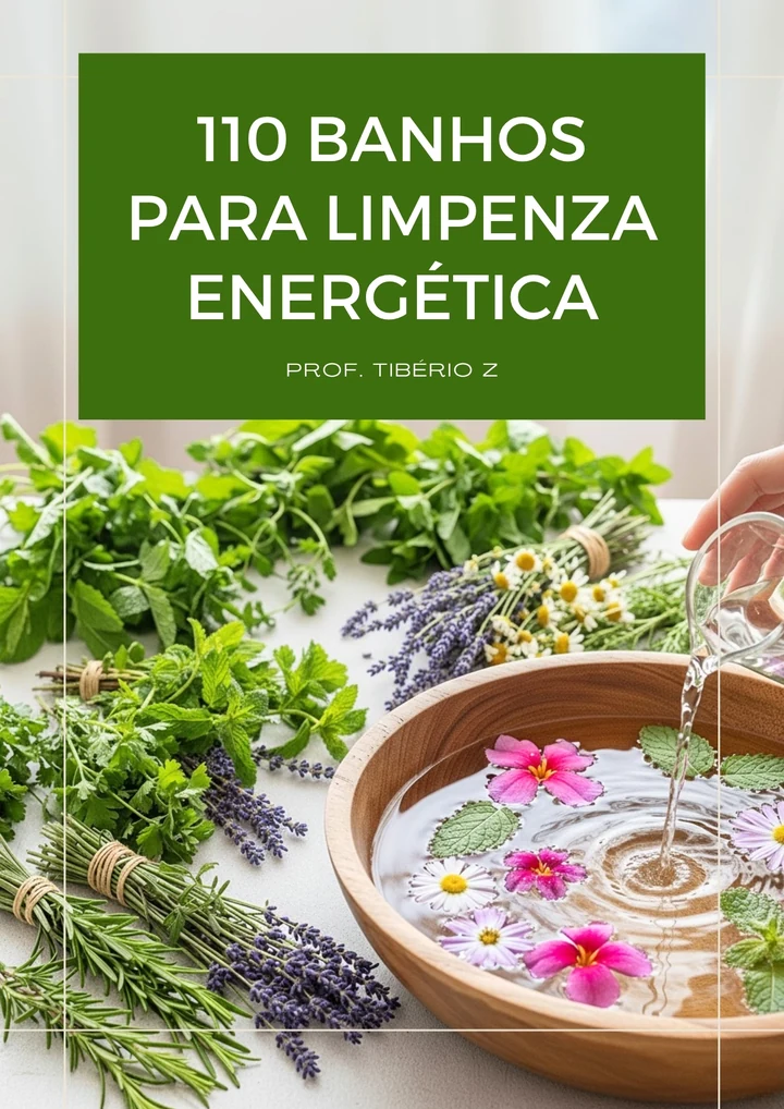 110 banhos de limpeza energética