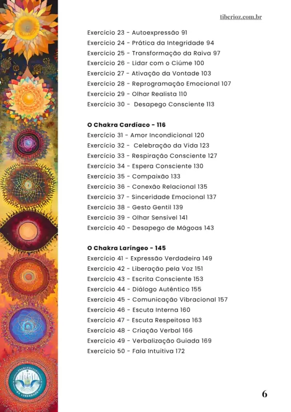 guia exercícios para chakras 3