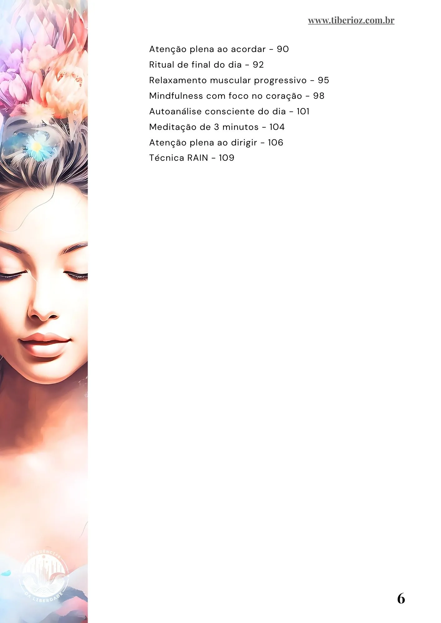 página interna do e-book 35 Exercícios de Atenção Plena Mindfulness