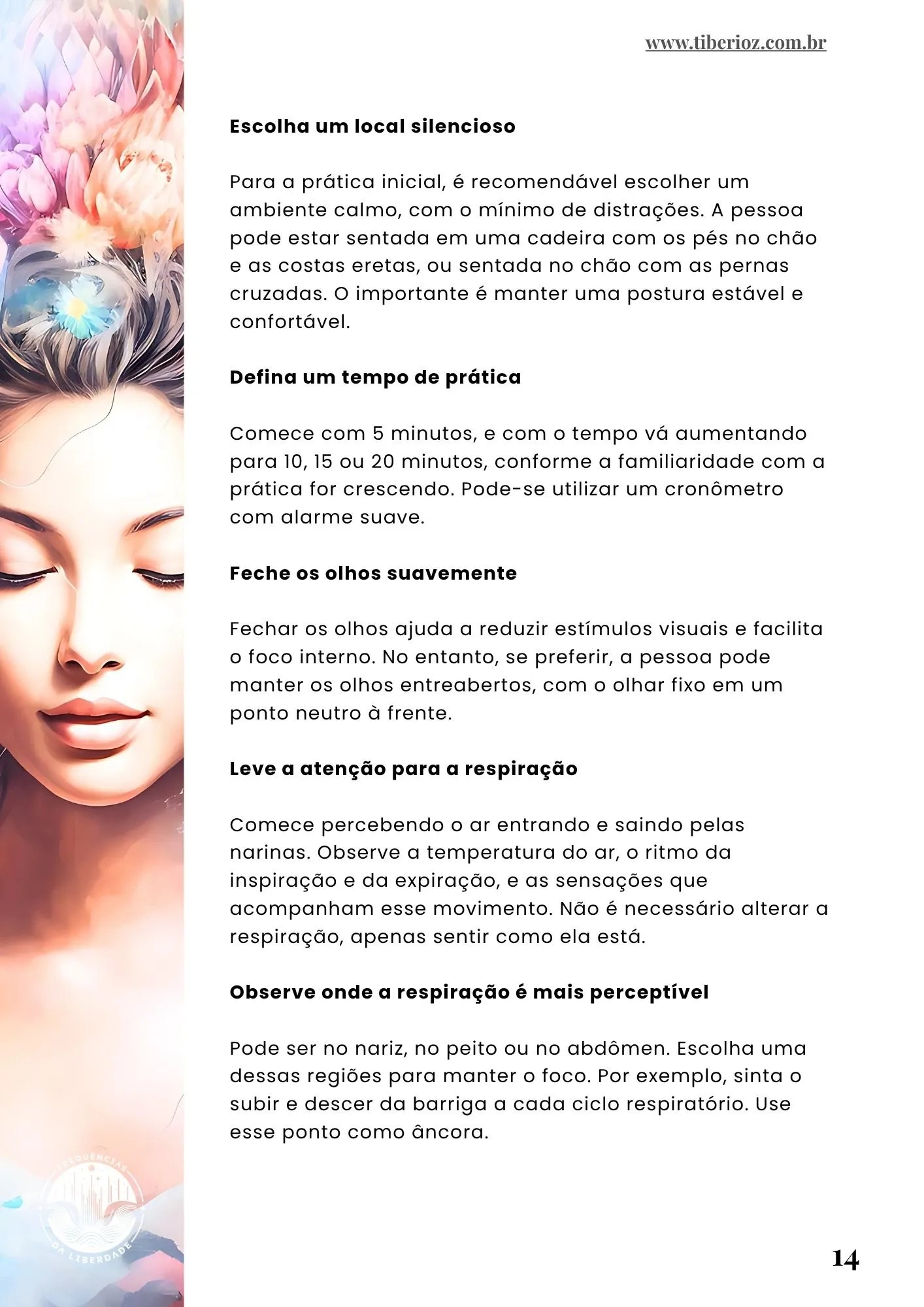página interna do e-book 35 Exercícios de Atenção Plena Mindfulness