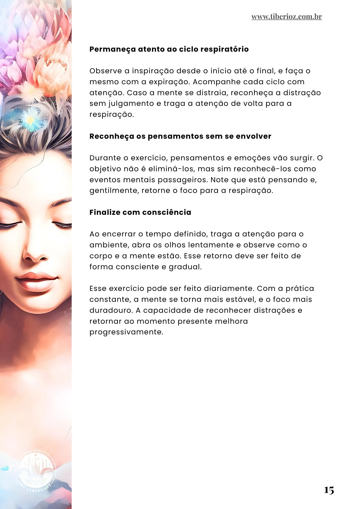 página interna do e-book 35 Exercícios de Atenção Plena Mindfulness