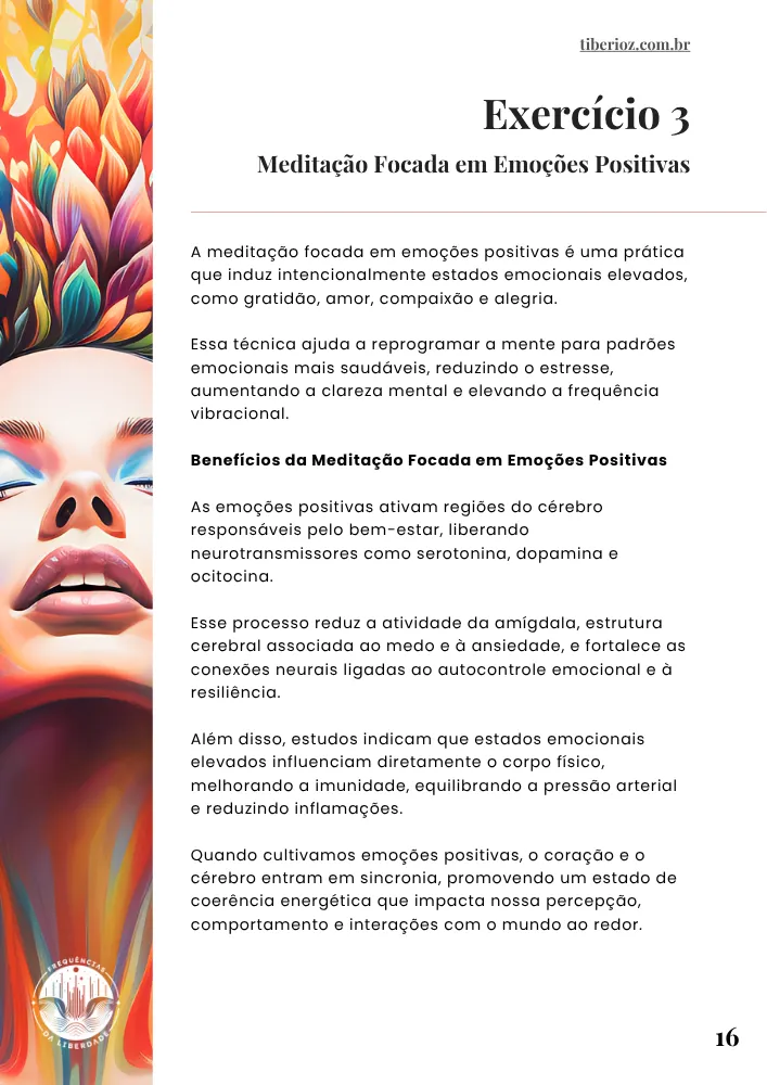 página interna do e-book 42 Exercícios Para Aumentar a Frequência Vibracional