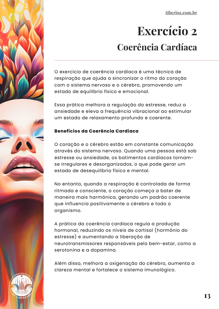 página interna do e-book 42 Exercícios Para Aumentar a Frequência Vibracional