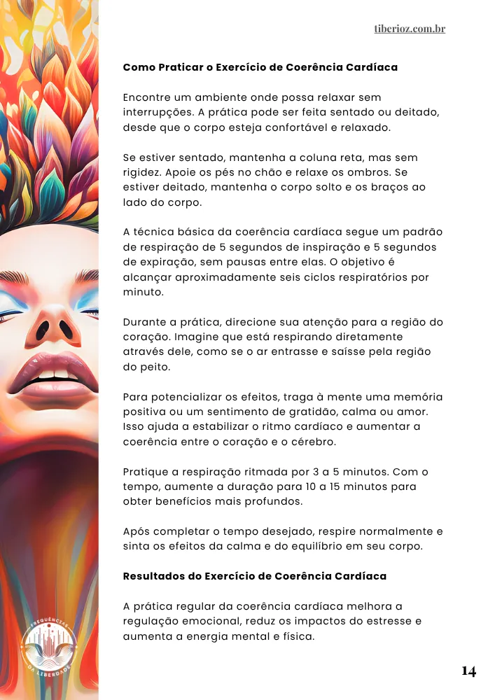 página interna do e-book 42 Exercícios Para Aumentar a Frequência Vibracional