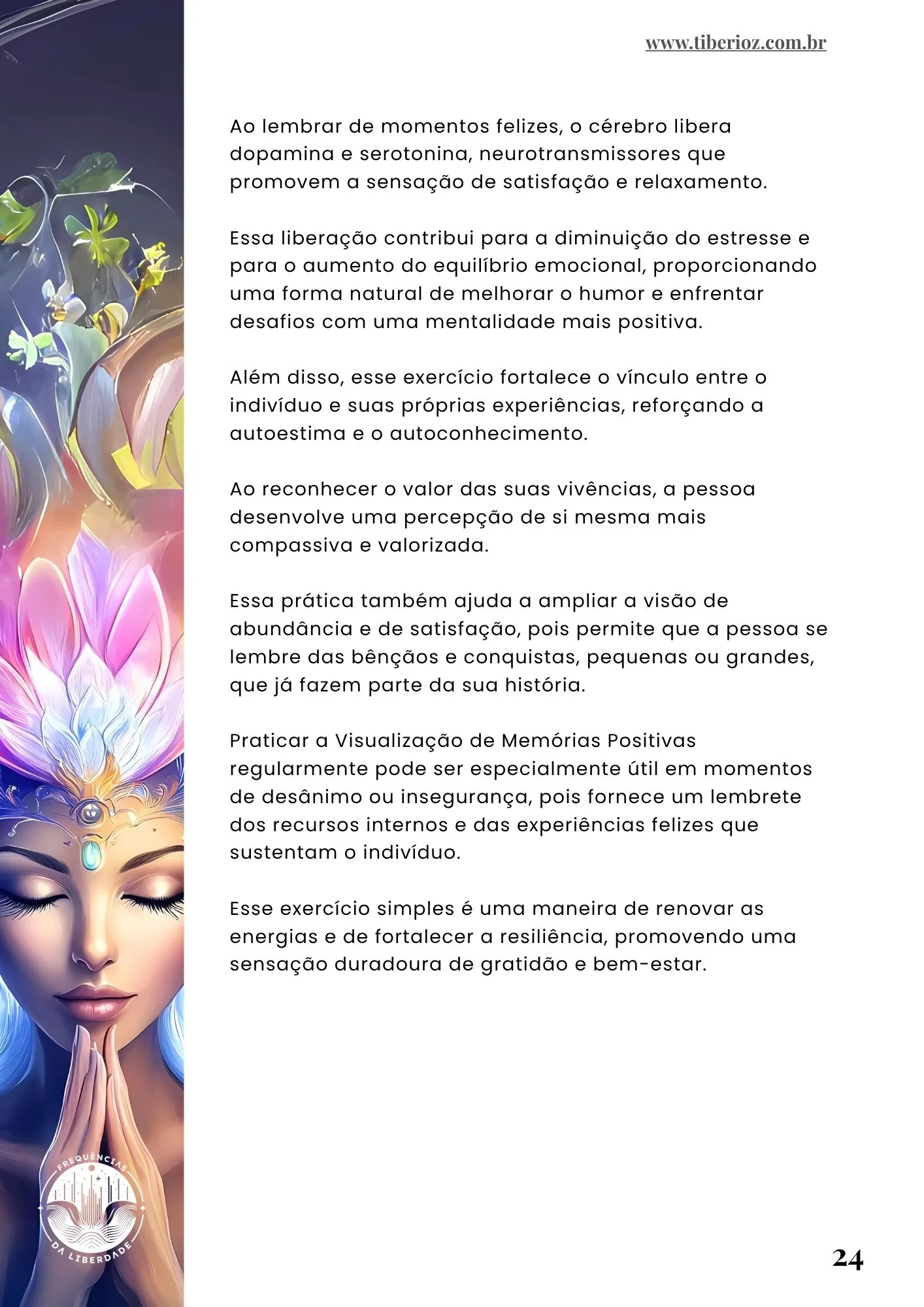 página interna do e-book 35 Exercícios Para Ter Gratidão