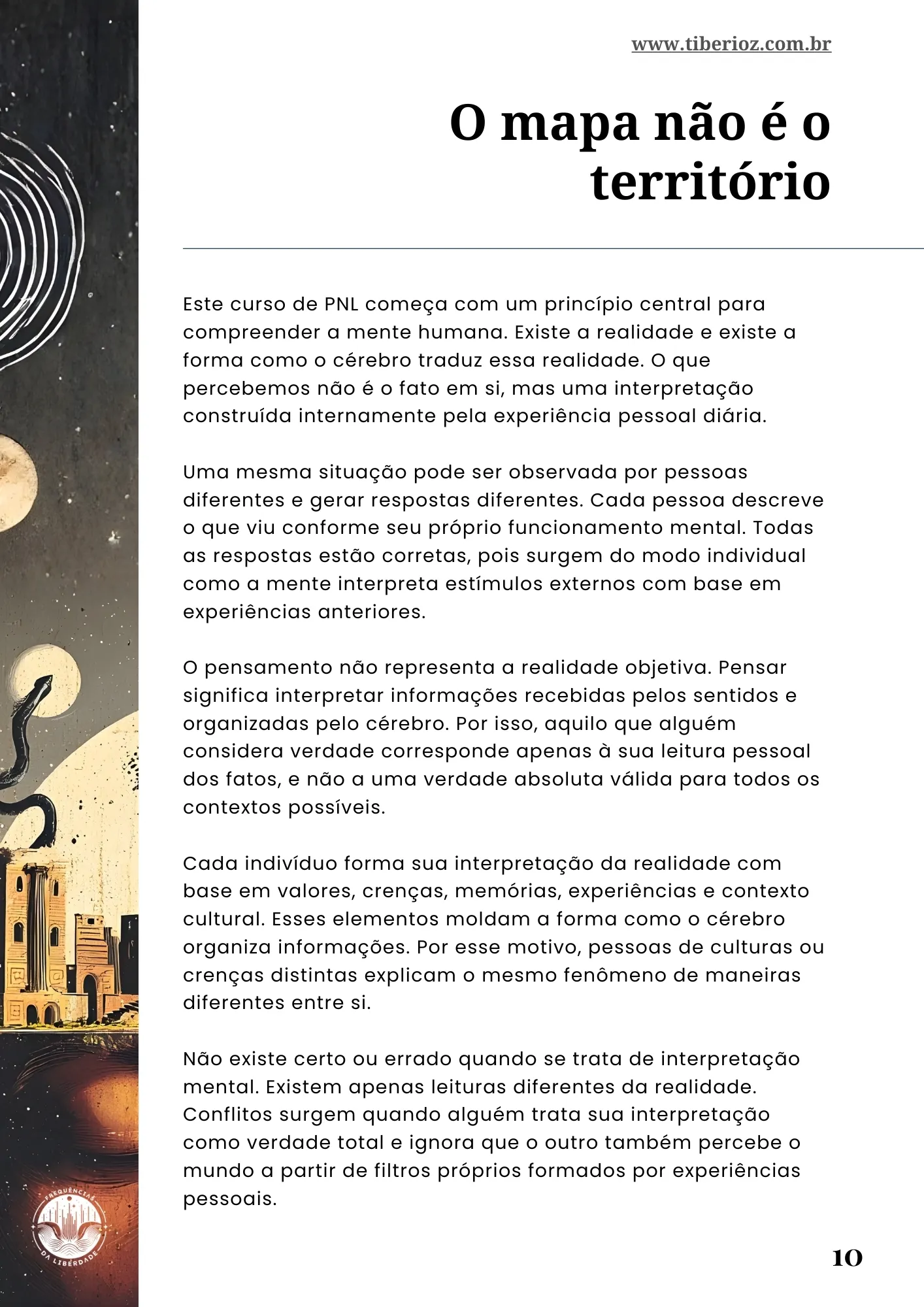 página interna do e-book Guia de PNL