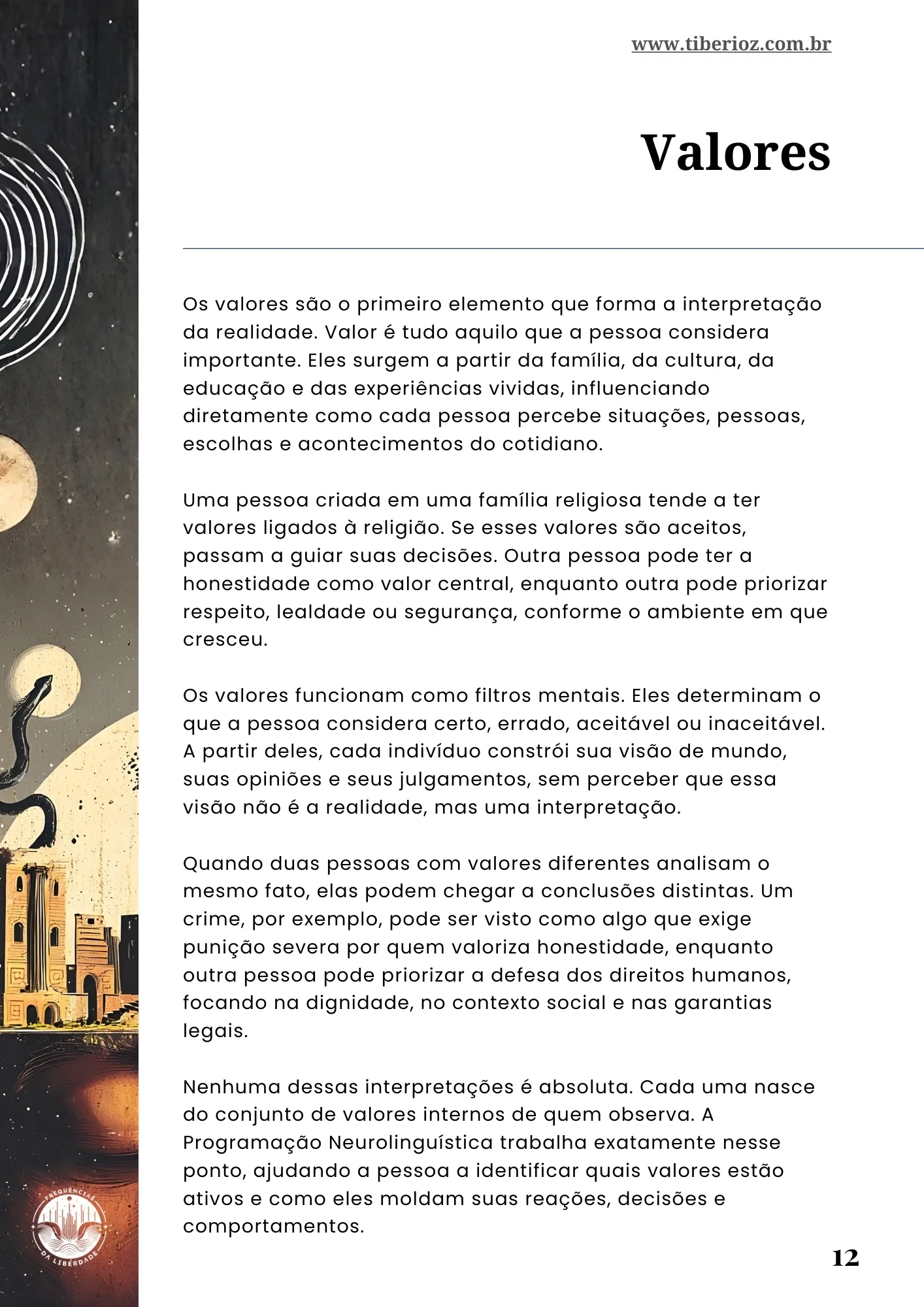 página interna do e-book Guia de PNL