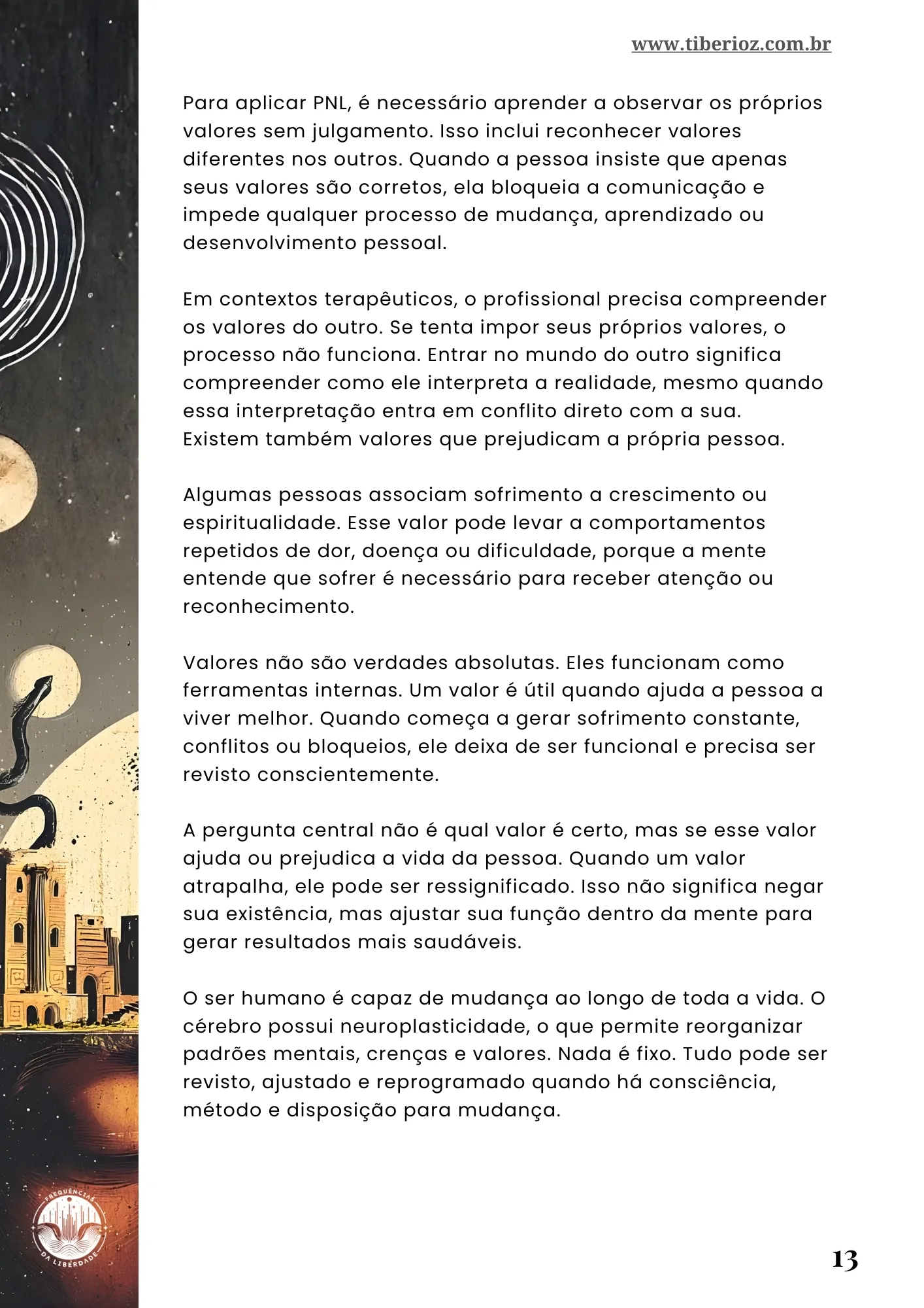 página interna do e-book Guia de PNL
