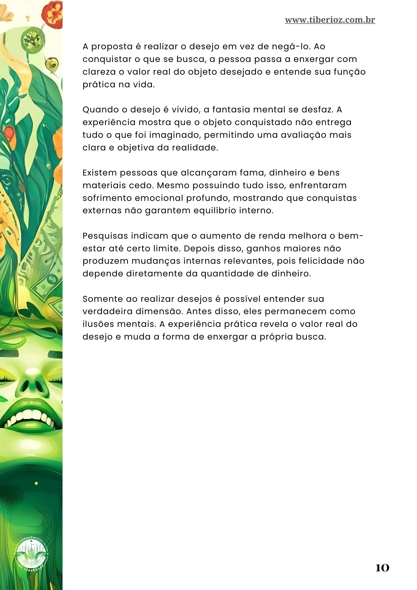 página interna do e-book Guia da Prosperidade e da Abundância
