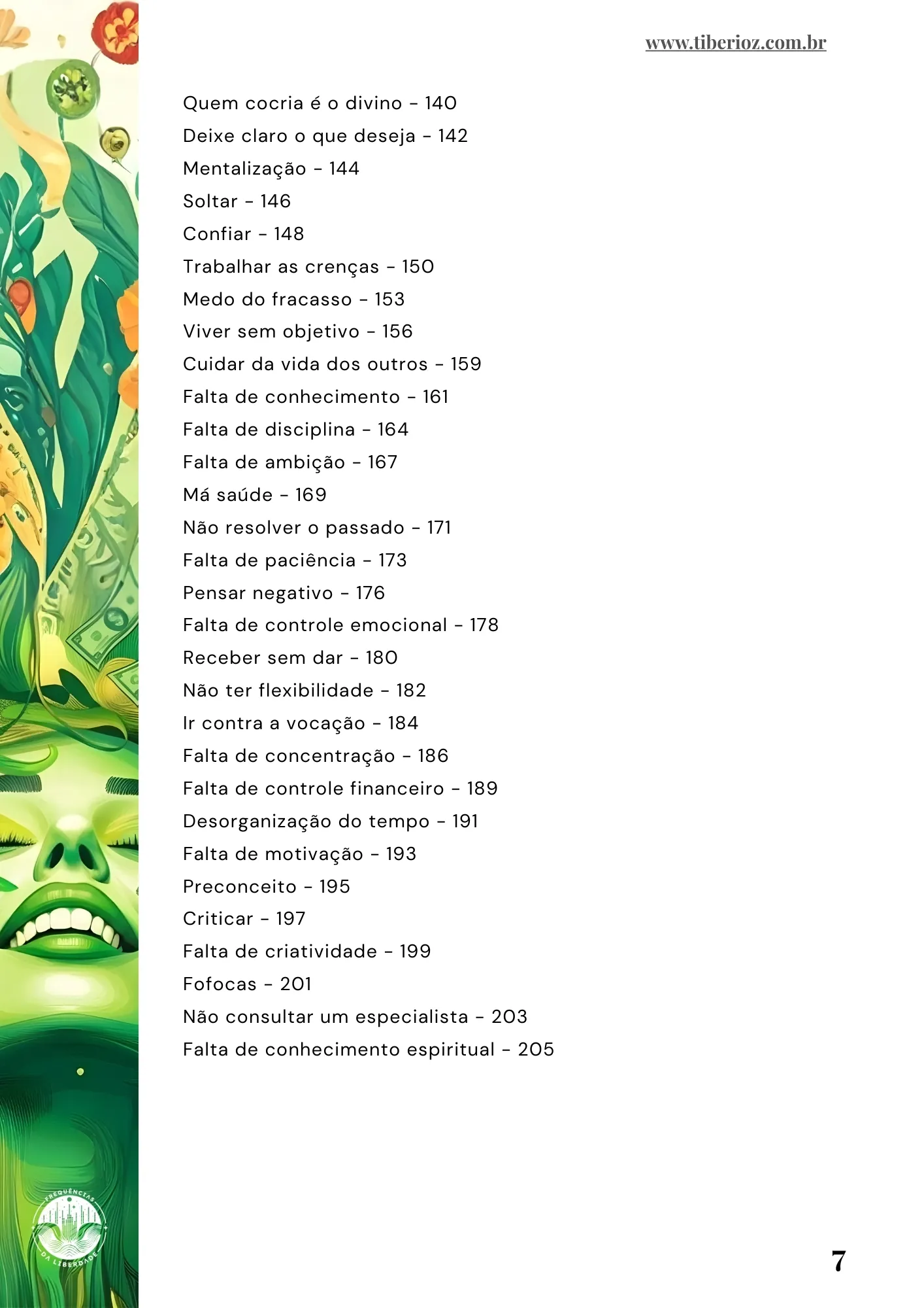 página interna do e-book Guia da Prosperidade e da Abundância