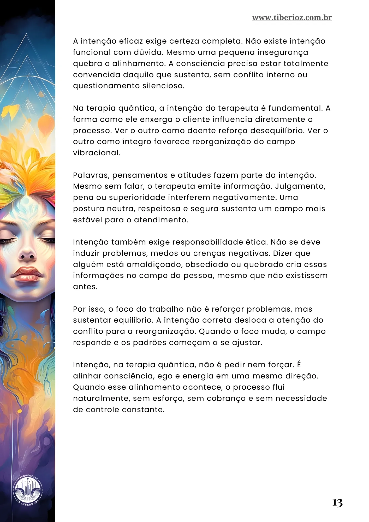 página interna do e-book Guia do Terapeuta Vibracional para Iniciantes