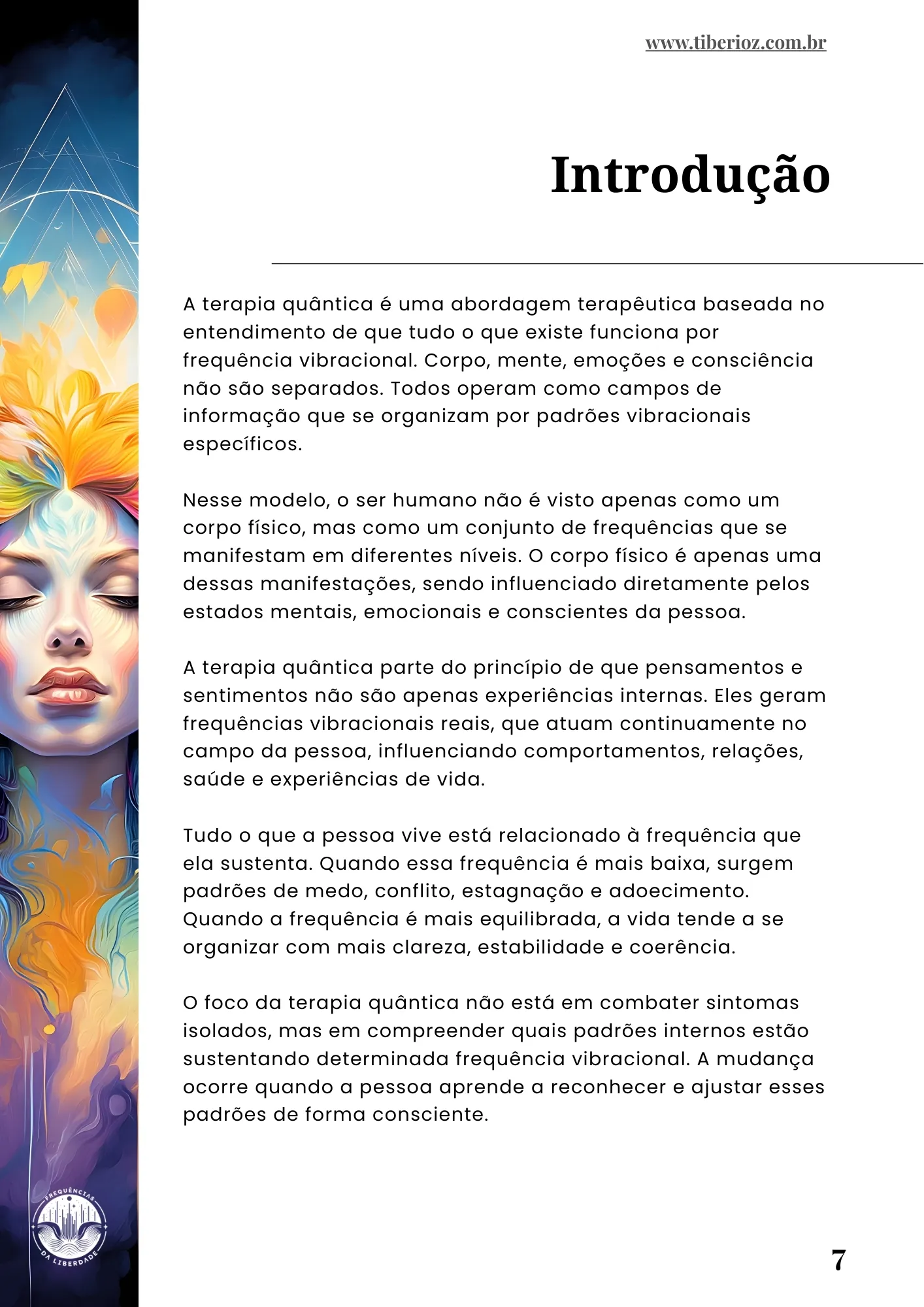 página interna do e-book Guia do Terapeuta Vibracional para Iniciantes