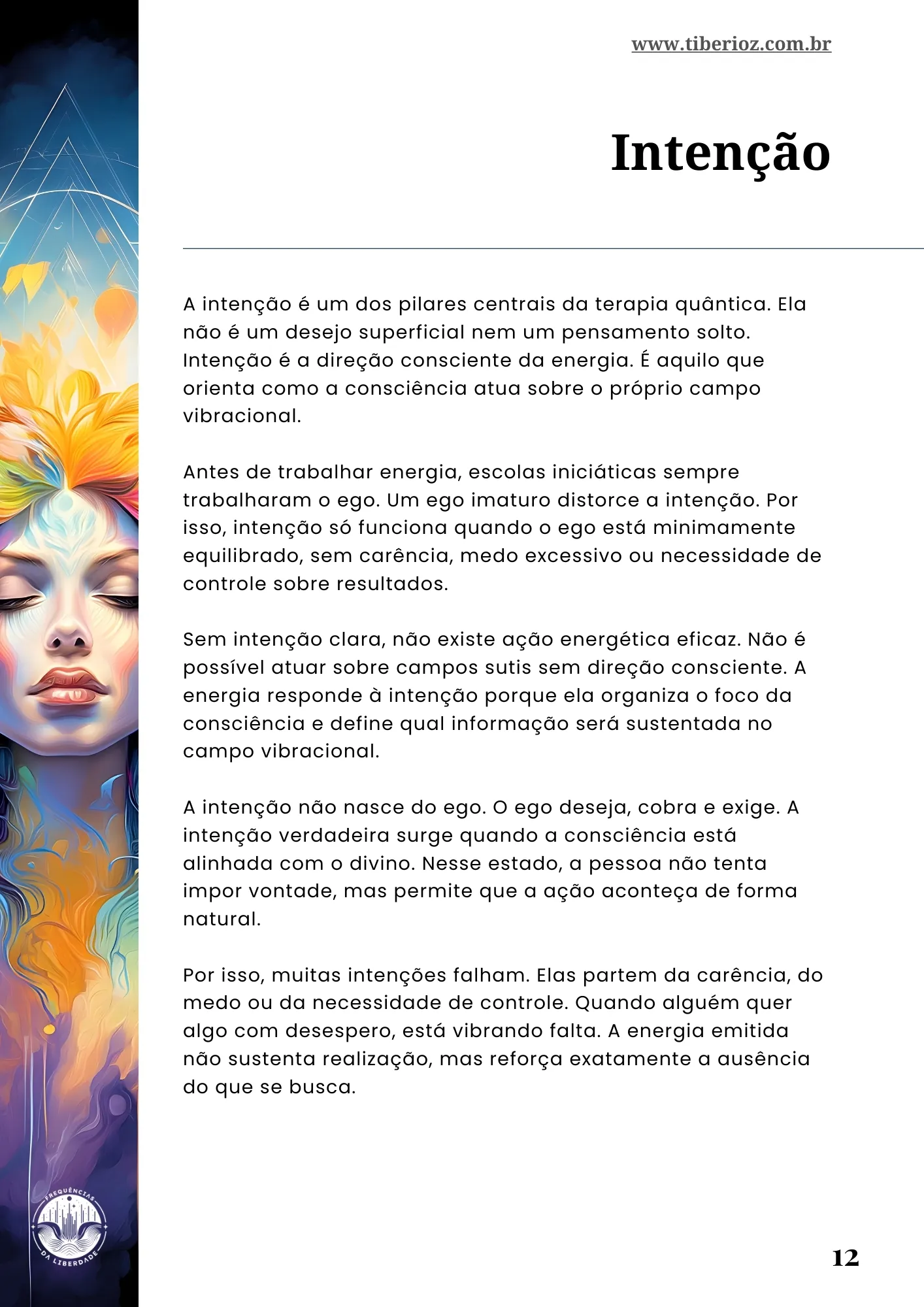 página interna do e-book Guia do Terapeuta Vibracional para Iniciantes